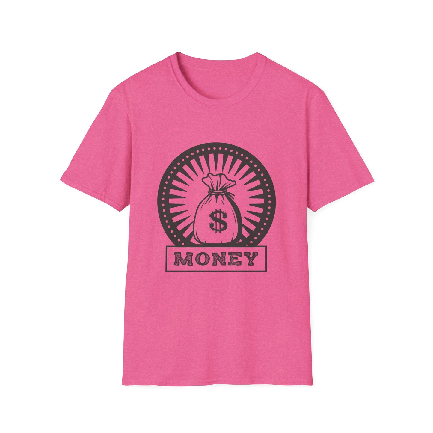Money Bag Graphic Unisex T-Shirt - Perfect for Hustlers and Entrepreneurs