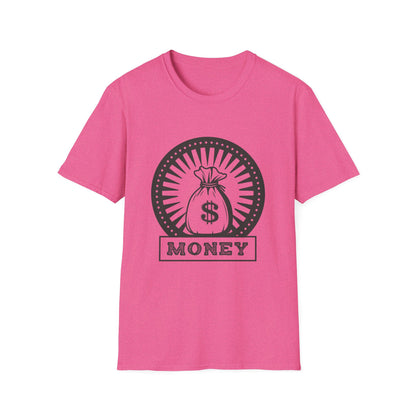 Money Bag Graphic Unisex T-Shirt - Perfect for Hustlers and Entrepreneurs