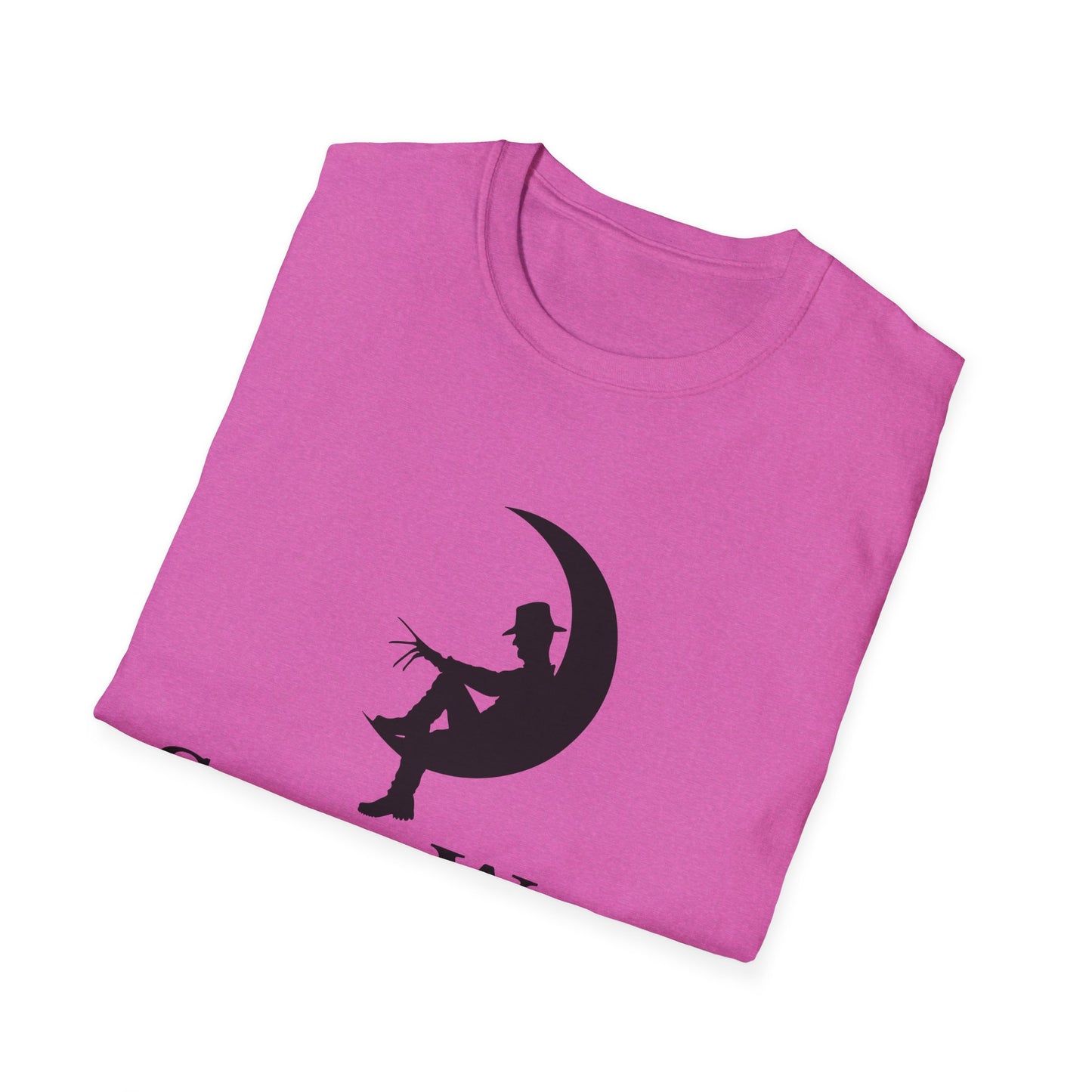 ScreamWorks Unisex Softstyle T-Shirt, Halloween Costume Shirt, Graphic Tee, Sleepover Wear, Spooky Gift Idea