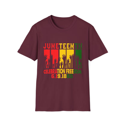 Juneteenth Celebration T-Shirt | Soft, Unisex, Freedom, Heritage, Cultural Pride, Gift, Commemorative Wear