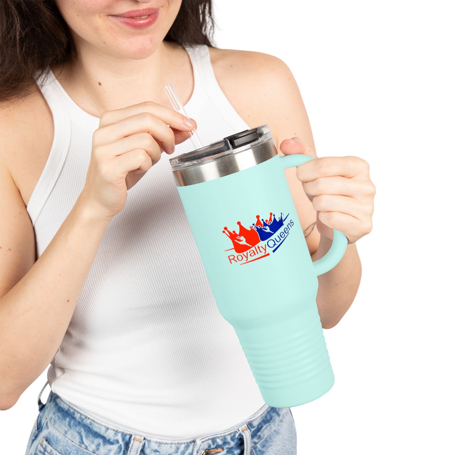 Insulated Travel Mug - Royalty Queens 40oz | Perfect for Road Trips, Gifts, Coffee Lovers & More!