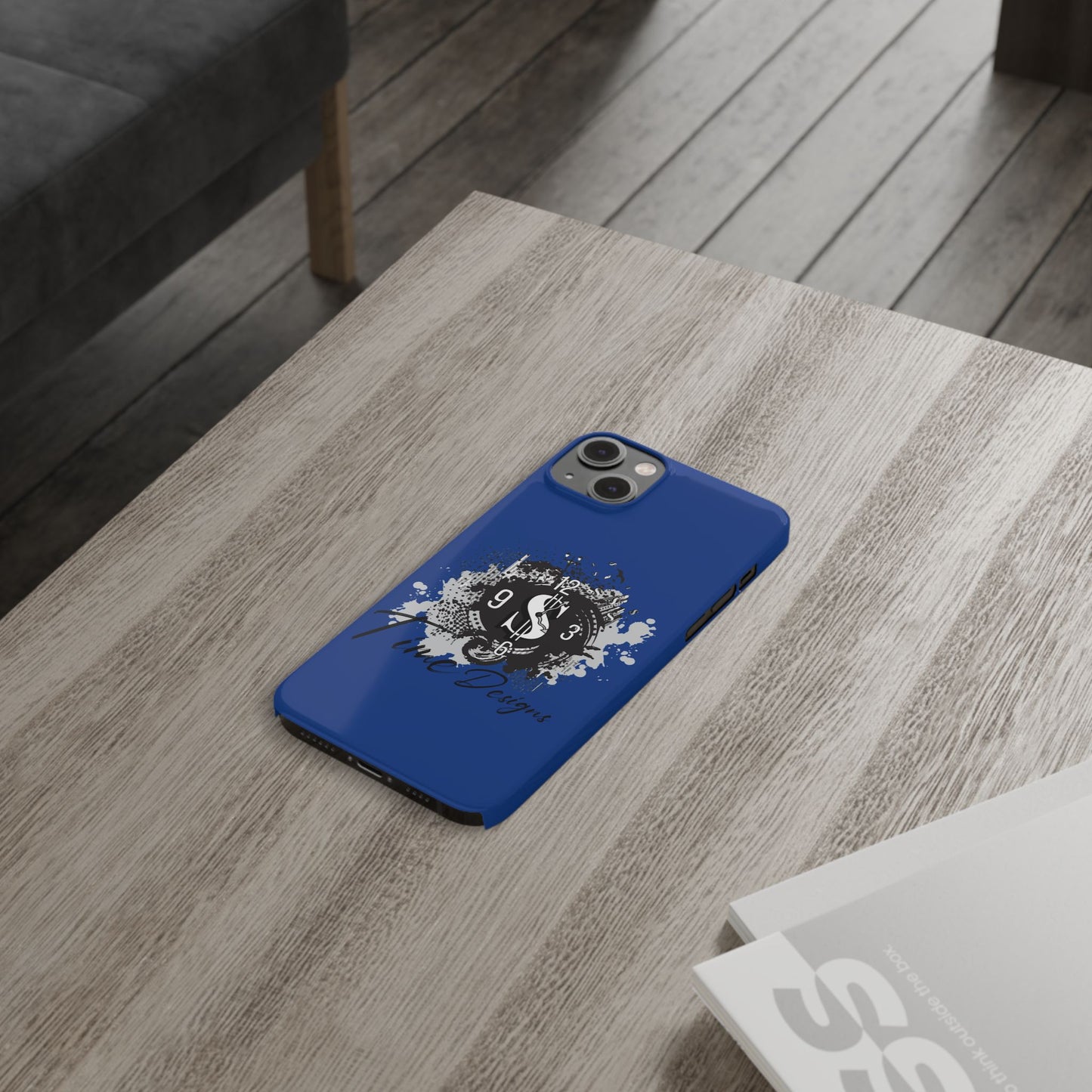 Stylish Dollar Clock Slim Phone Case | Time Designs