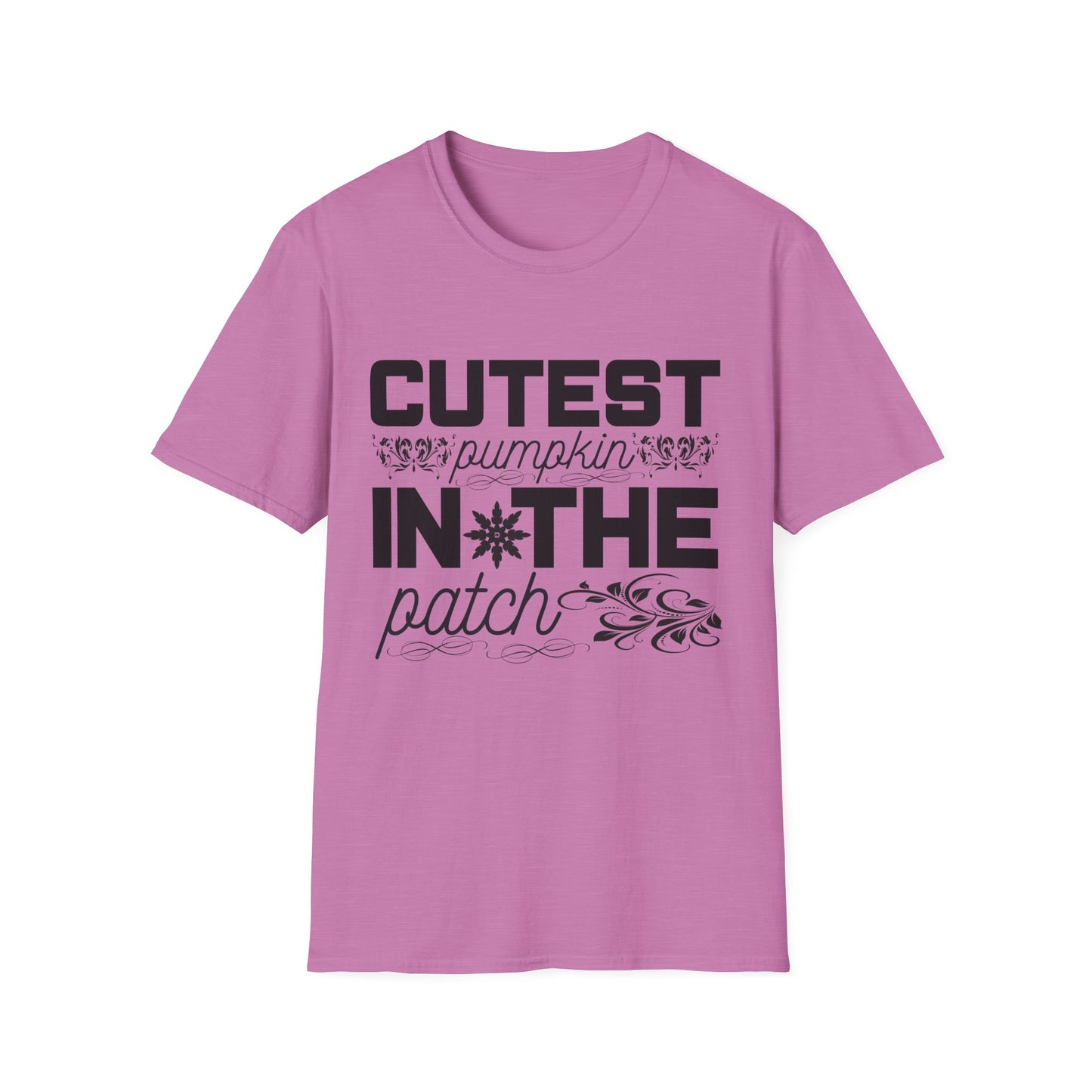 Cutest Pumpkin in the Patch Unisex Softstyle T-Shirt, Fall Fashion Tee, Halloween Shirt, Thanksgiving Outfit, Seasonal Gift