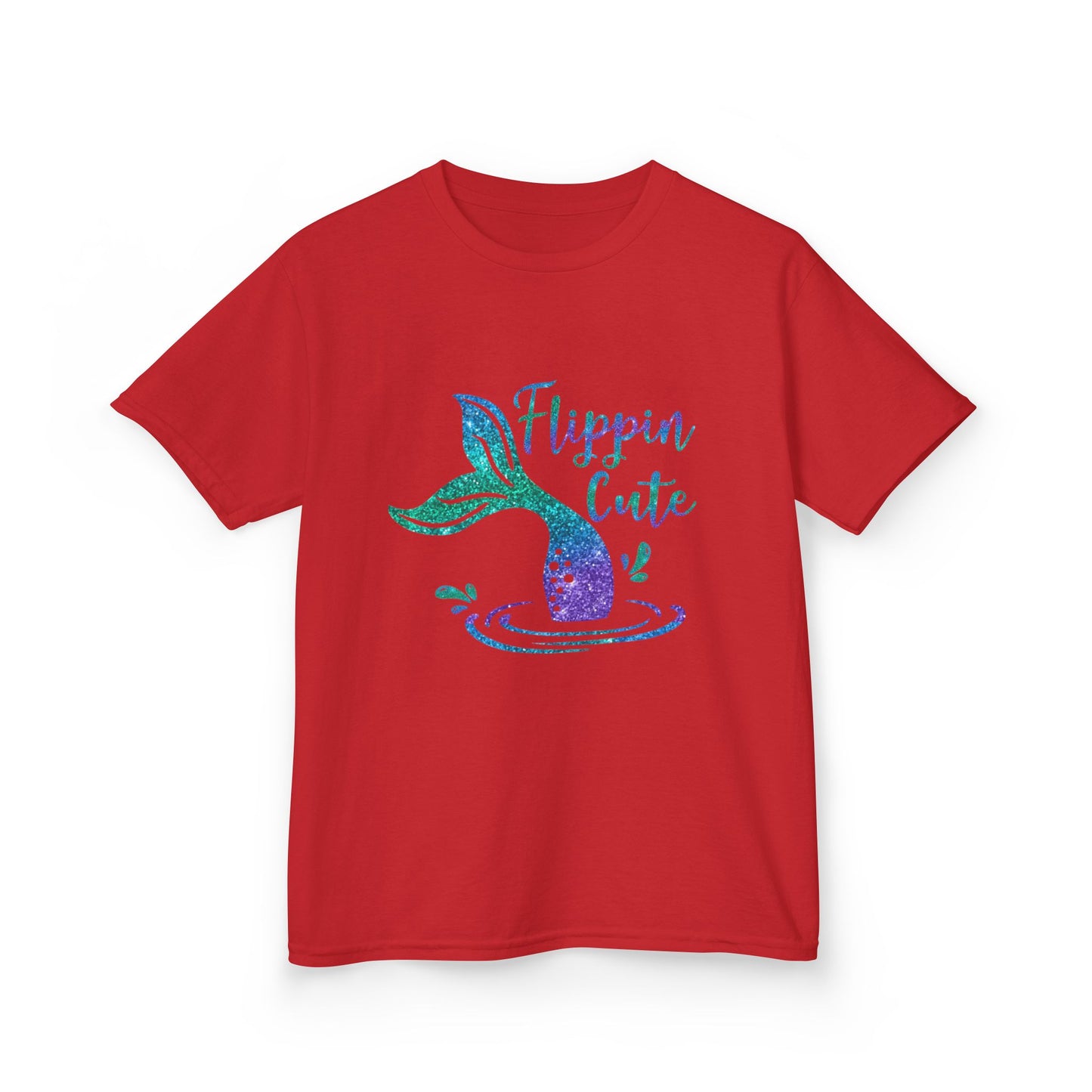 Flippin Cute Kids Tee - Colorful Whale Design for Fun-loving Children