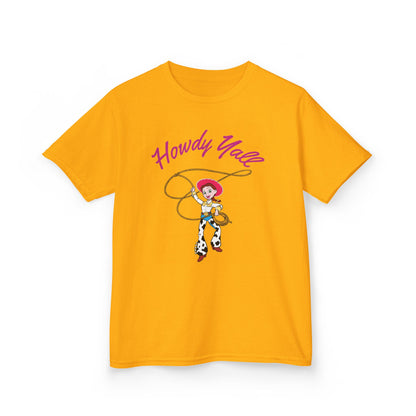 Howdy Y'all Kids Tee - Fun Western Style Cotton T-Shirt for Kids