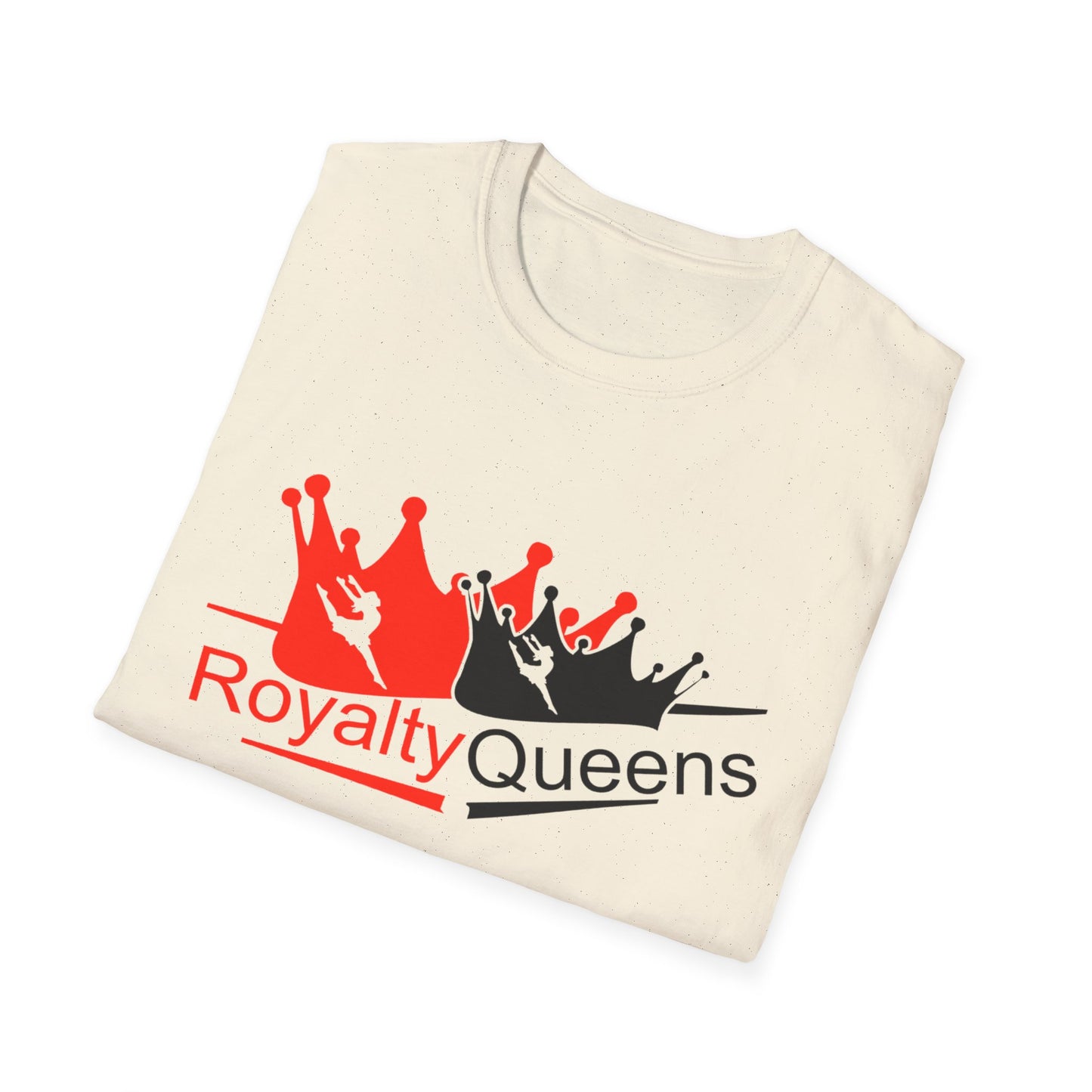 Royalty Queens Unisex Softstyle T-Shirt | Gifts for Her, Birthday Celebration, Empowerment Apparel, Bold Fashion, Casual Wear