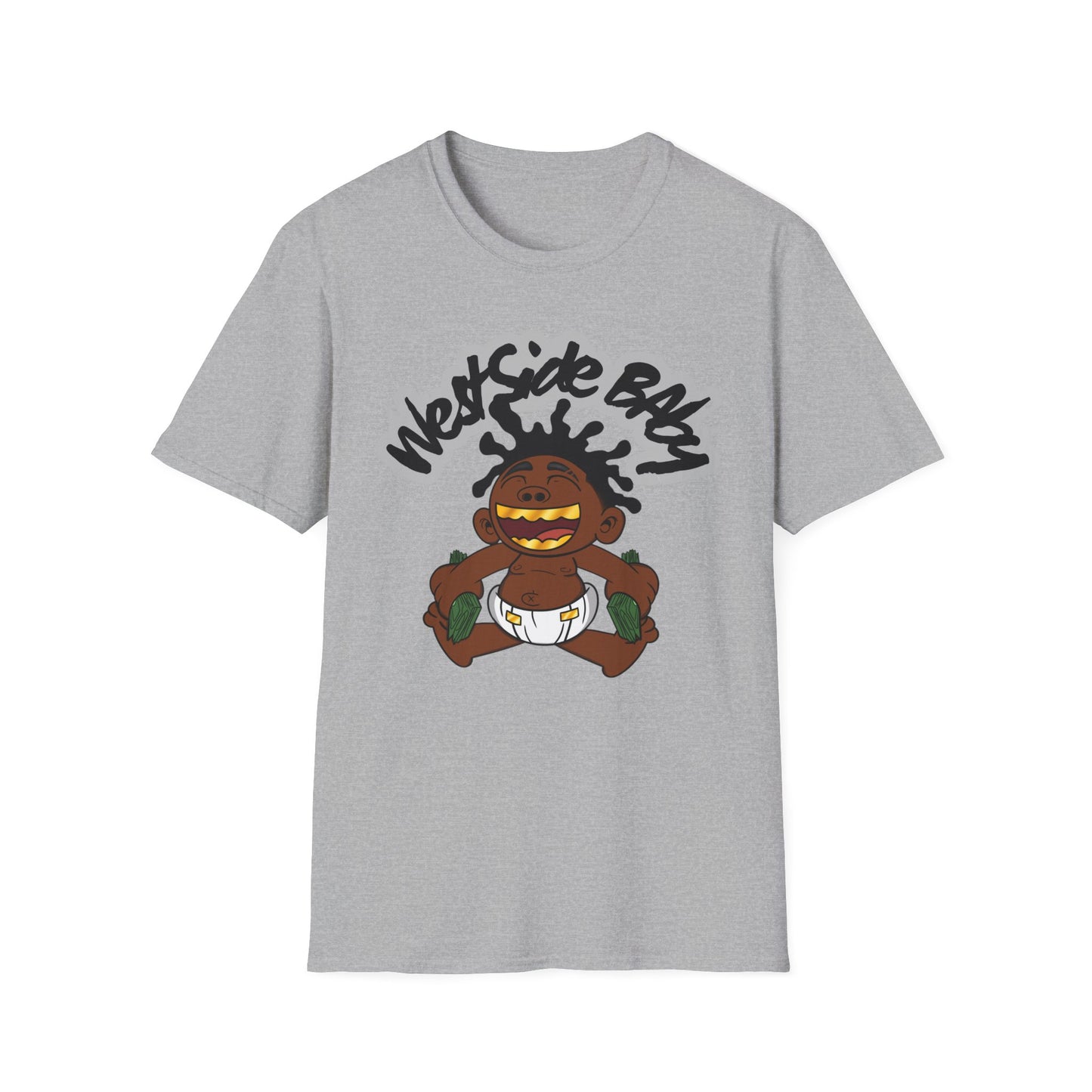 Westside Baby Graphic T-Shirt - Unisex Softstyle Tee for Fun and Unique Style