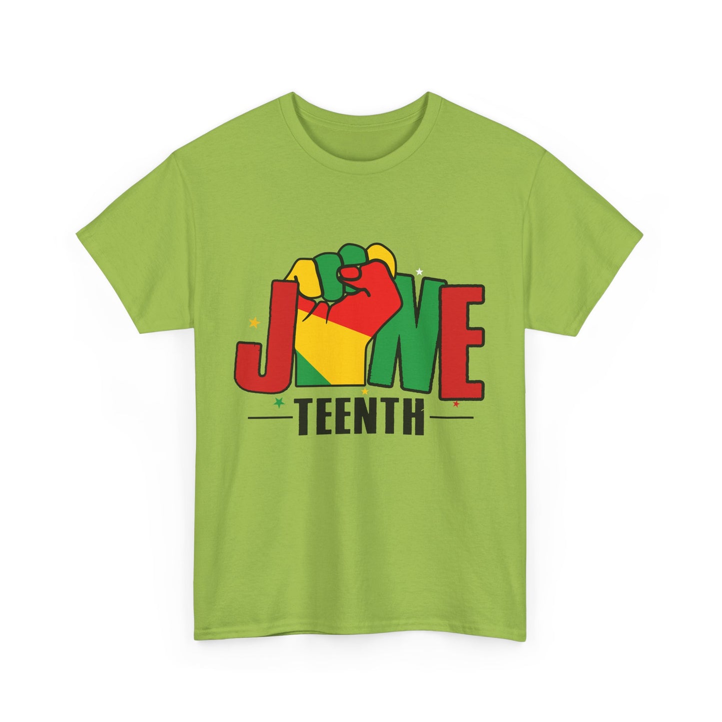 Juneteenth Unisex Heavy Cotton Tee, Celebration Shirt, Black History Apparel, Event T-Shirt, Commemorative Tee, Everyday Wear