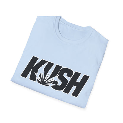 KUSH Graphic Unisex Softstyle T-Shirt - Cool Cannabis Vibe