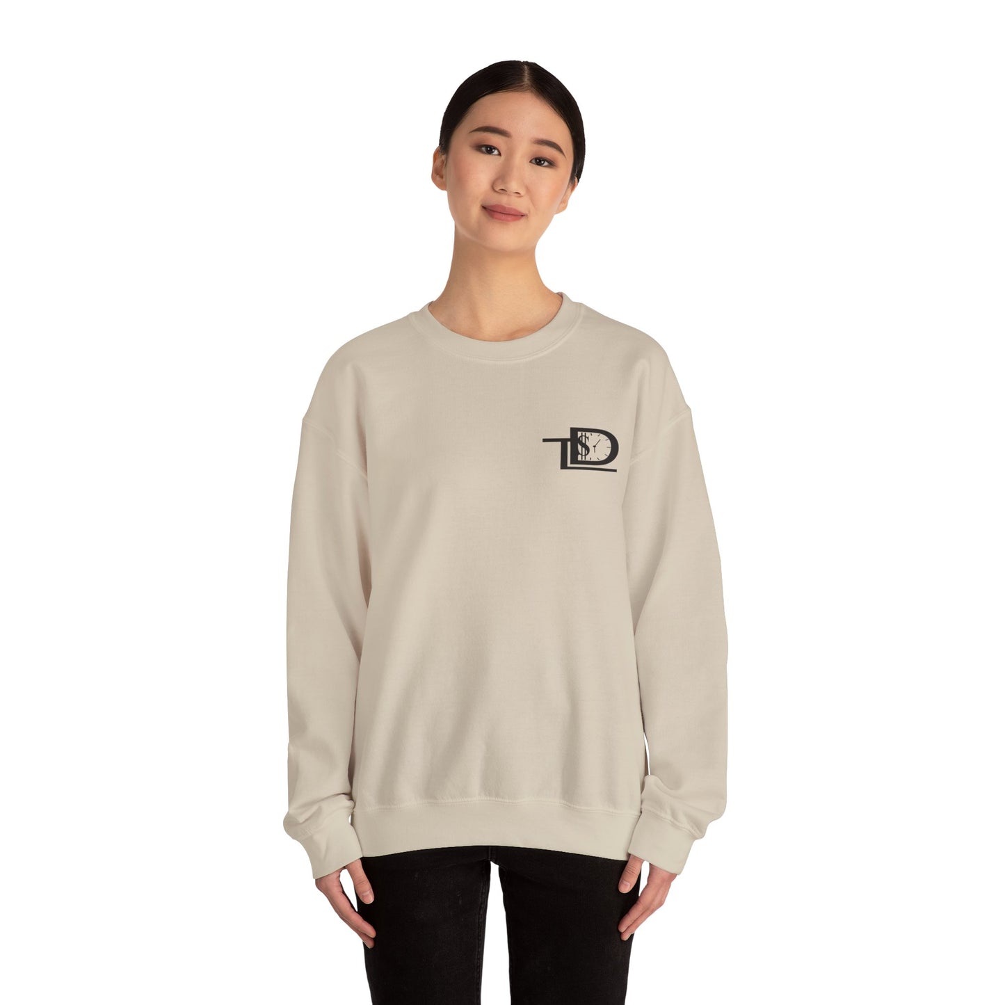 Crewneck Sweatshirt – 93 Time Designs Logo Pullover