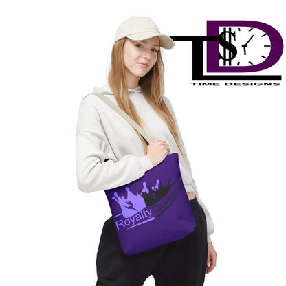 Royalty Queens Tote Bag | Empowering Women Gift | Stylish Carryall for Every Occasion | Fashionable Beach or Grocery Tote