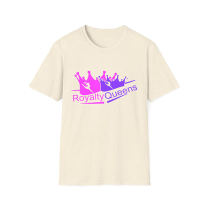 Royalty Queens Unisex Softstyle T-Shirt, Feminist Apparel, Birthday Gift, Casual Wear, Empowerment Tee, Queen Vibes