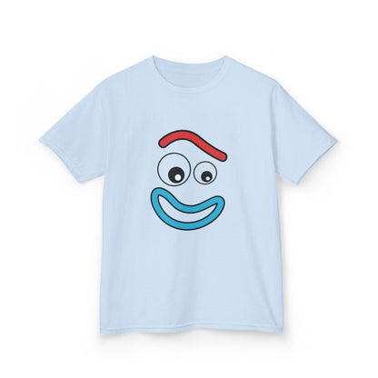 Kids Fun Face Tee, Playful Cotton T-Shirt, Cute Graphic Shirt, Birthday Gift for Kids, Casual Playwear