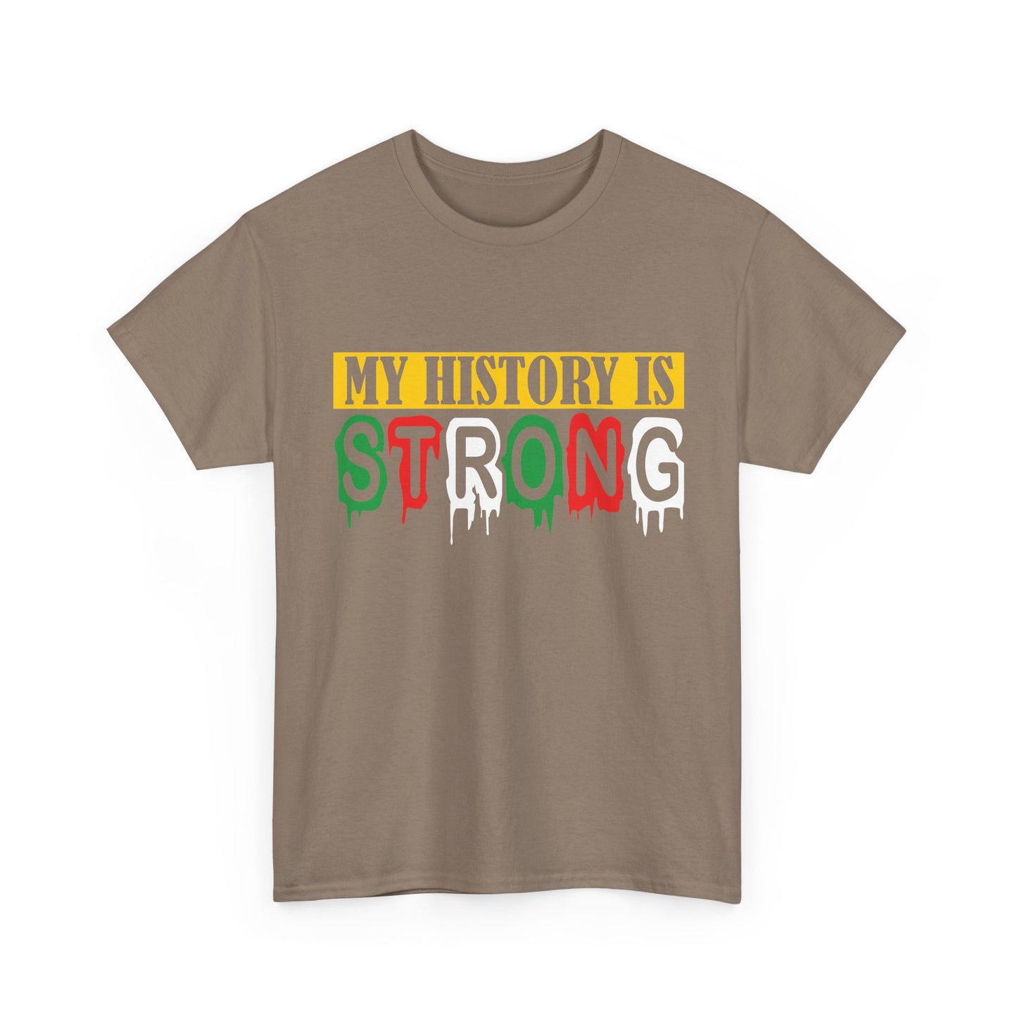 Empowerment Unisex Heavy Cotton Tee | My History Is Strong, Inspirational Shirt, Affirmation Tee, Black History Month Tee, Gift for [...]