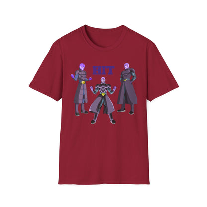 Unisex Softstyle T-Shirt - HIT Character Design for Anime Lovers