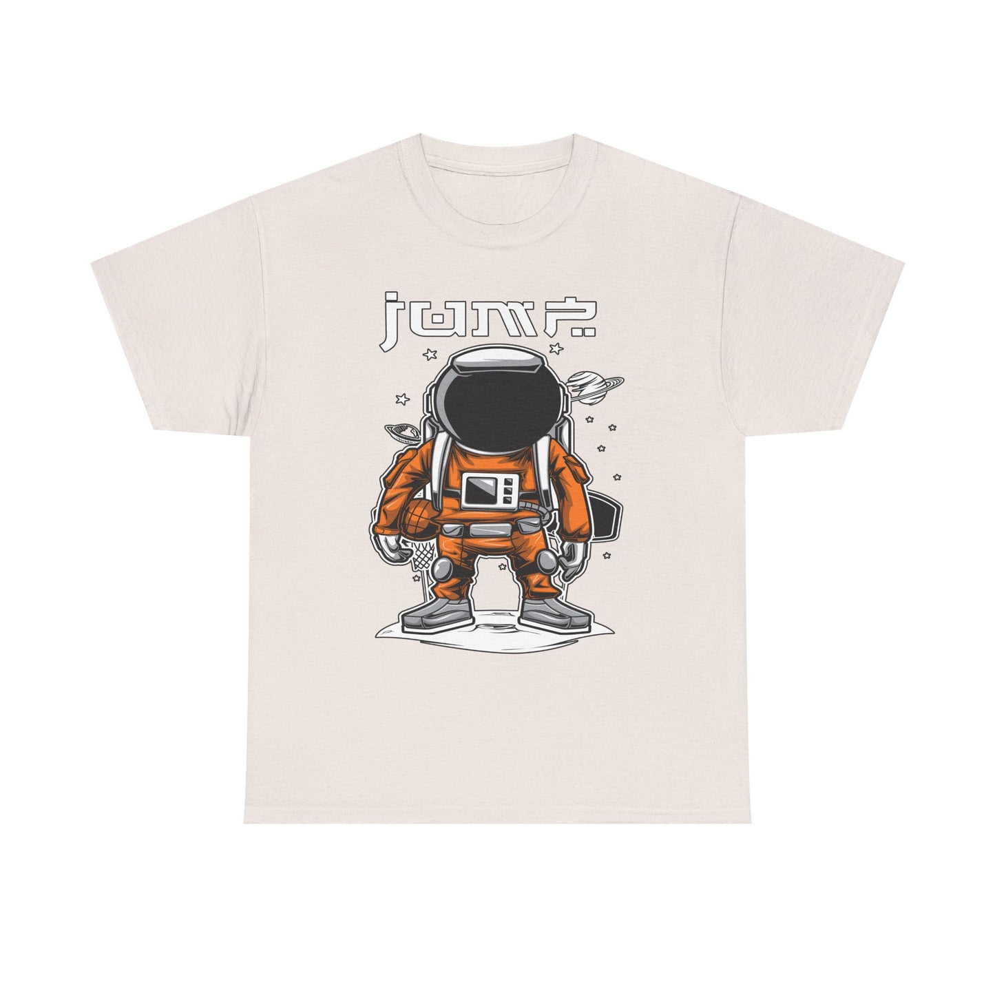 Astronaut Graphic Unisex Heavy Cotton Tee - Space Explorer Tee