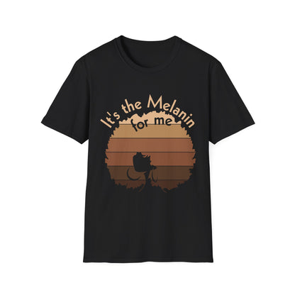 Melanin Vibes Unisex T-Shirt - Celebrate Culture, Perfect for Everyday Wear, Gifts for Her, Birthday, Black History Month, Casual Style