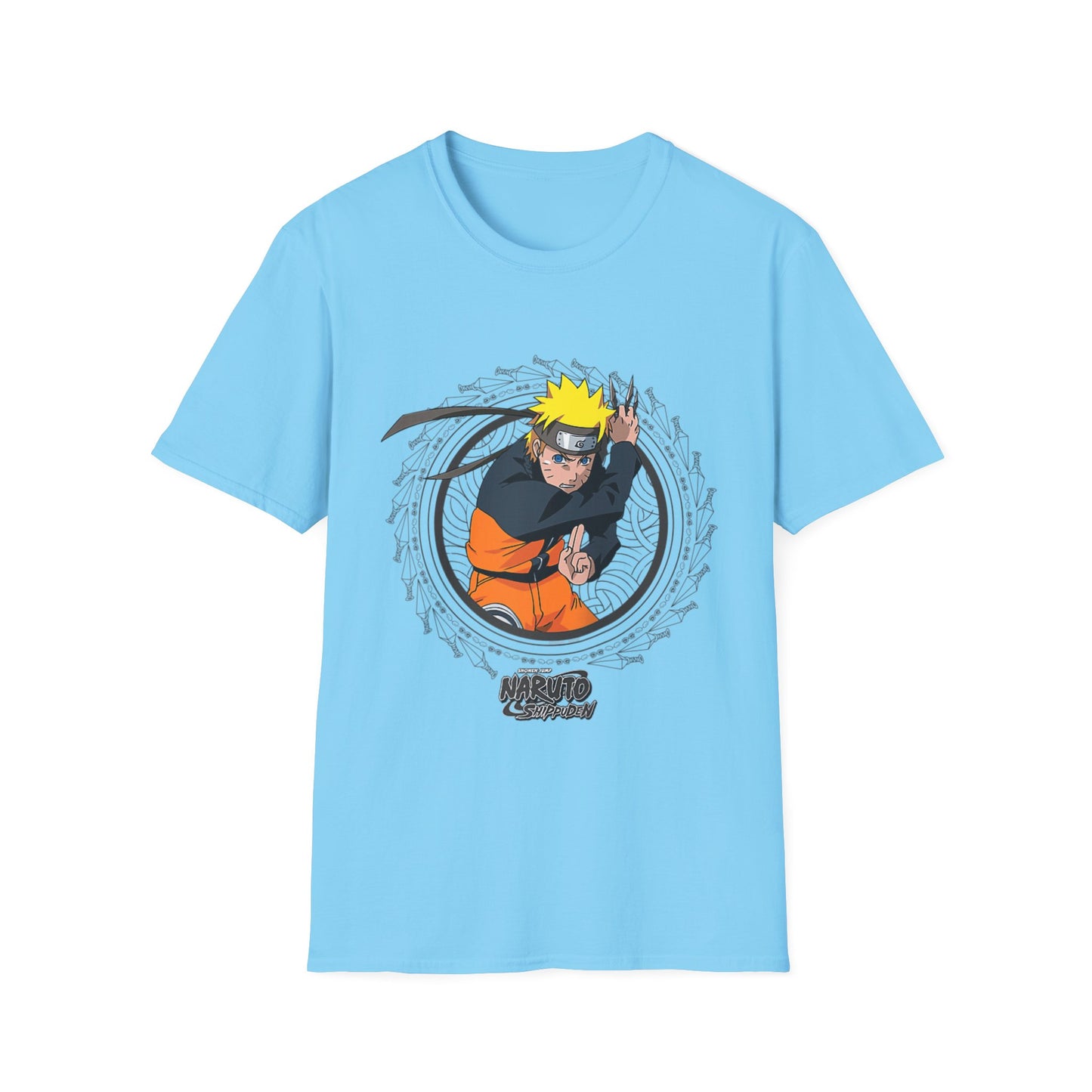 Naruto Unisex Softstyle T-Shirt - Graphic Tee for Anime Lovers