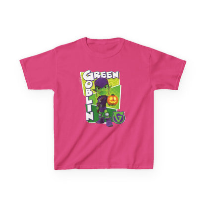 Kids Green Goblin Tee - Fun Halloween T-Shirt for Kids