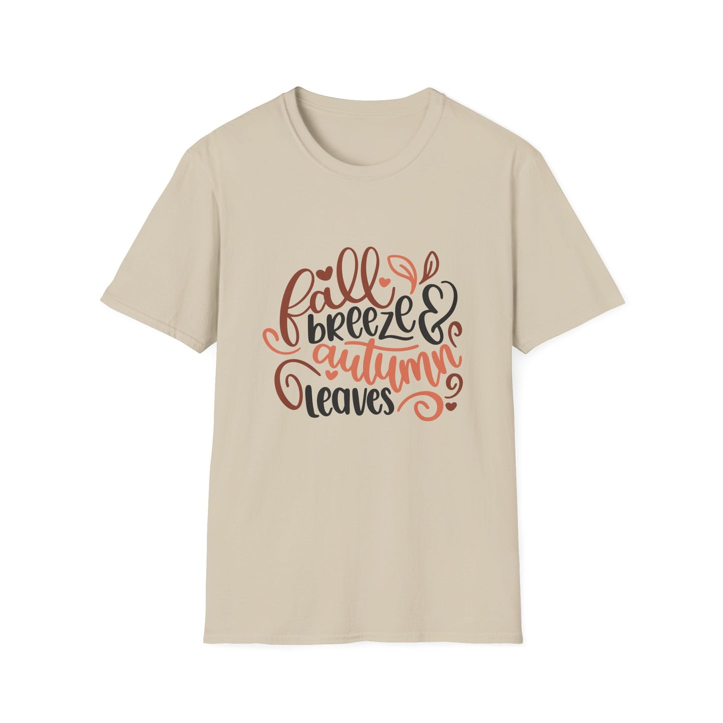 Cozy Autumn Unisex T-Shirt - Fall Breeze & Autumn Leaves, Seasonal Tee, Gift for Fall Lovers, Harvest Outfit, Stylish Casual Wear