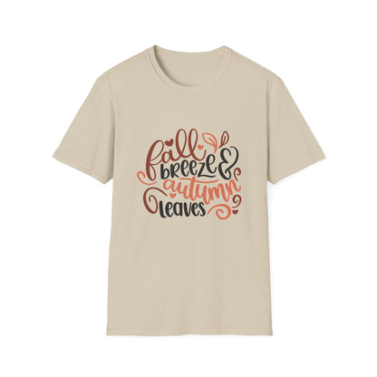Cozy Autumn Unisex T-Shirt - Fall Breeze & Autumn Leaves, Seasonal Tee, Gift for Fall Lovers, Harvest Outfit, Stylish Casual Wear