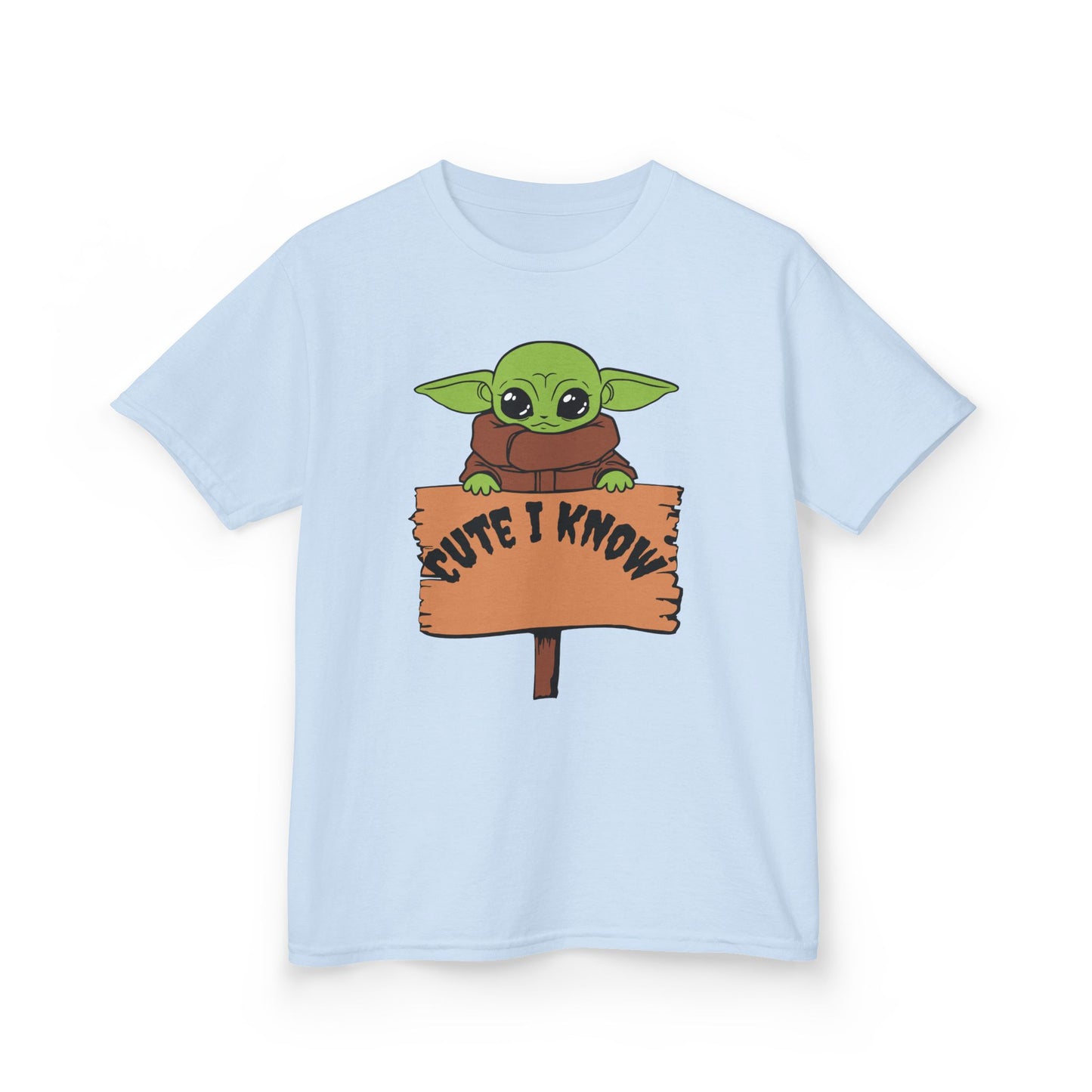 Cute Baby Alien Kids Tee - "Cute I Know" Design for Trendy Kids