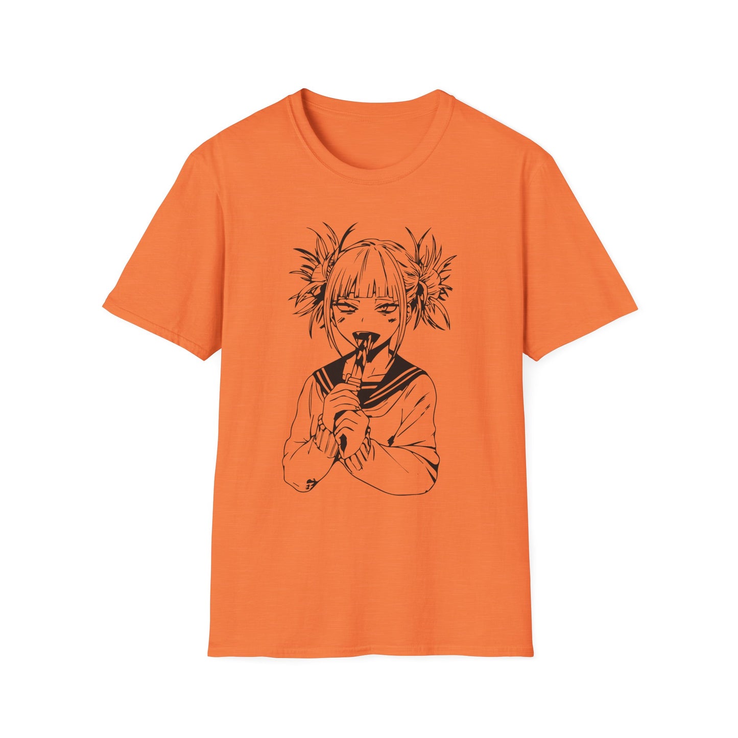 Cute Anime Character Unisex Softstyle T-Shirt - Perfect for Fans and Casual Wear