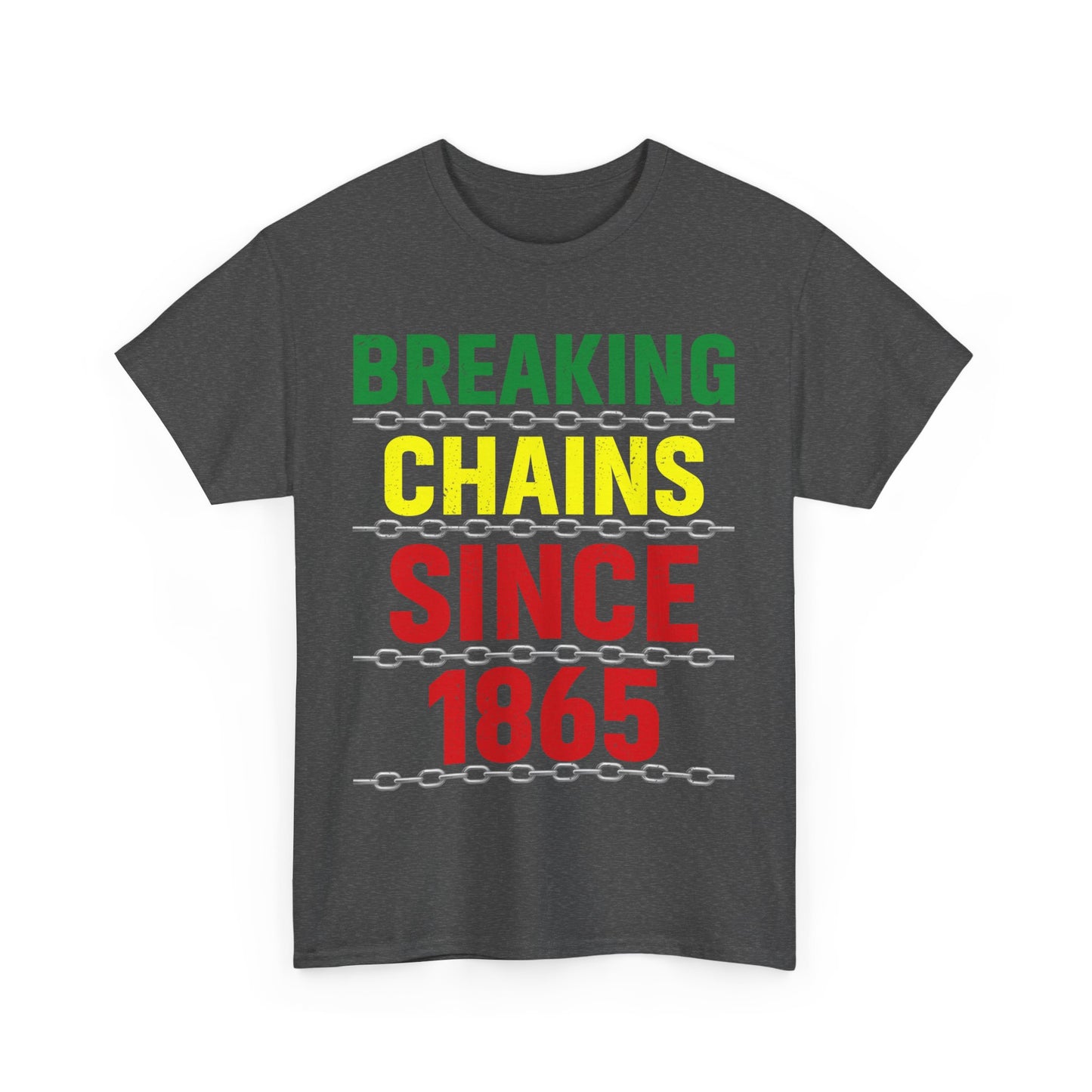Breaking Chains Unisex Heavy Cotton Tee, Inspirational Cotton Shirt, Empowerment Tee, Heritage T-Shirt, History-Inspired Gift, [...]
