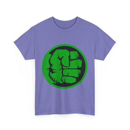 Fist of Strength Unisex Heavy Cotton Tee - Bold Apparel for Fitness Lovers, Gym Gift, Motivational T-Shirt, Workout Gear, Cool Graphic Tee