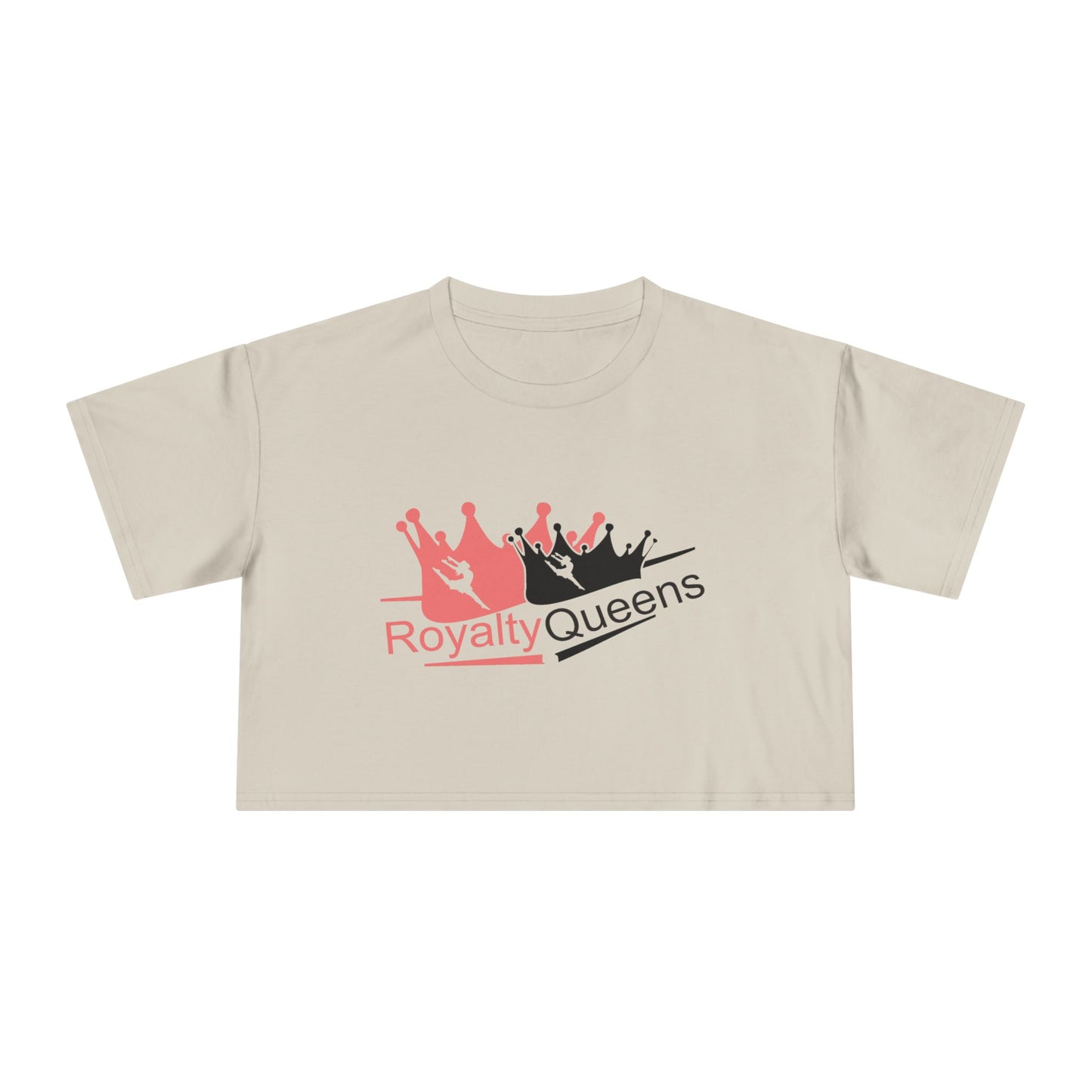 Royalty Queens Crop Tee, Empowering Women's Fashion, Gift for Her, Birthday Present, Stylish Casual Wear, Summer Outfit Choice, Trendy [...]