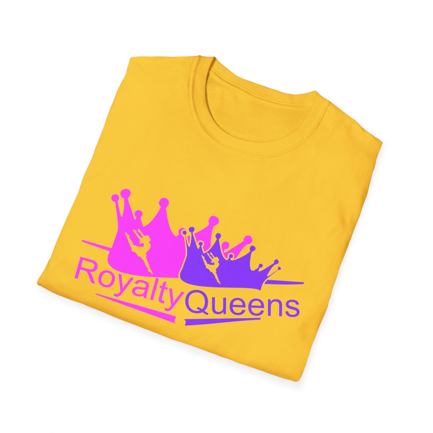 Royalty Queens Unisex Softstyle T-Shirt, Feminist Apparel, Birthday Gift, Casual Wear, Empowerment Tee, Queen Vibes