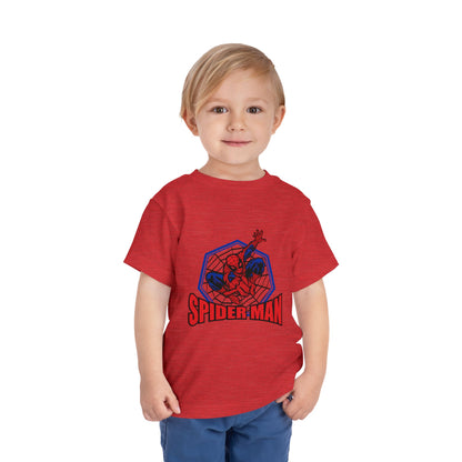 Spider-Man Toddler T-Shirt, Cute Kids Tee, Superhero Birthday Gift, Child's Playwear, Cartoon Apparel