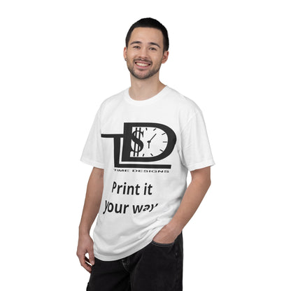 Custom Print T-Shirt — "Print it your way" Graphic Tee