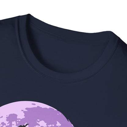 Halloween Witch T-Shirt, Unisex Softstyle Tee, Spooky Season Apparel, Pumpkin Graphic Shirt, Trick or Treat Shirt