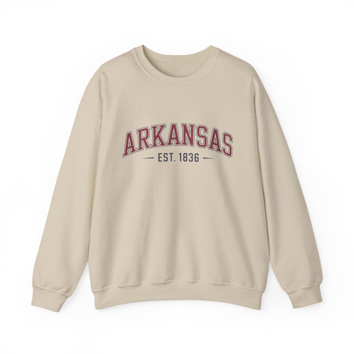 Arkansas Est. 1836 Crewneck Sweatshirt