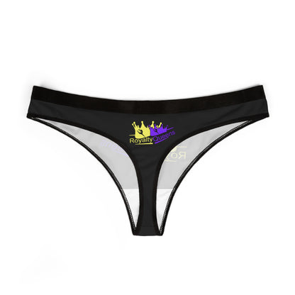 Royalty Queens Women's Thongs - Fun & Sassy Underwear for Confident Women