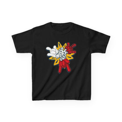 Kids Superhero Graphic Tee - Go Webs Go!