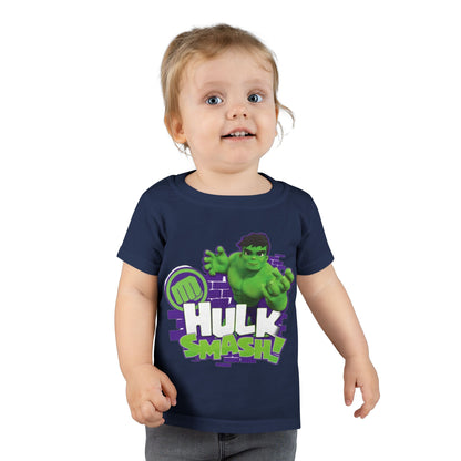 Hulk Smash Toddler T-Shirt - Fun & Playful Graphic Tee for Kids