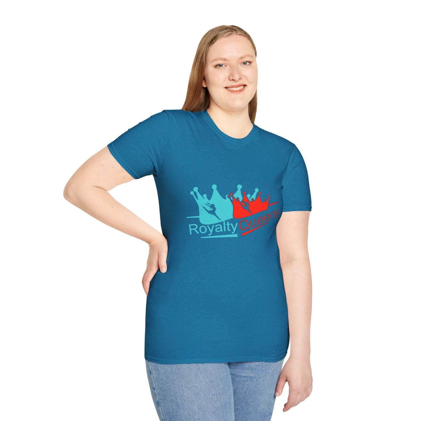 Royalty Queens Unisex Softstyle T-Shirt - Empowering Graphic Tee for Celebrations and Everyday Wear