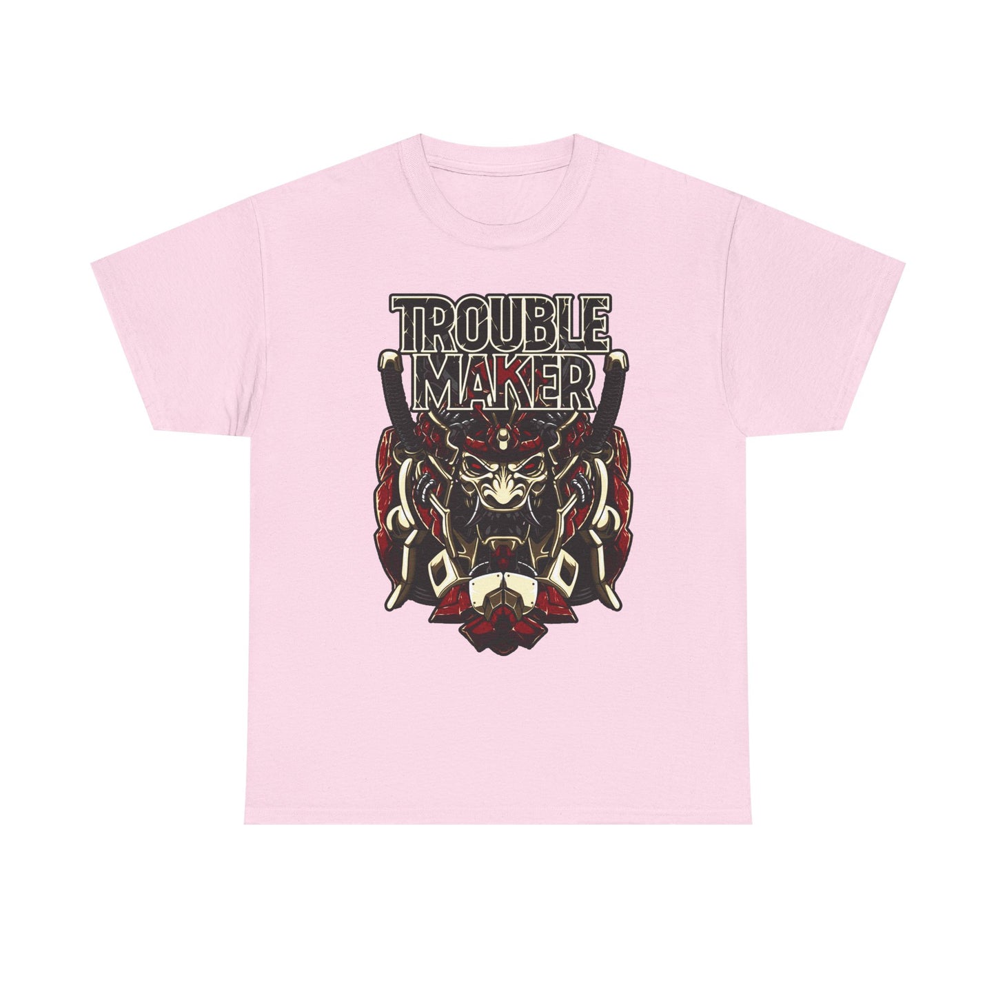 Trouble Maker Graphic Tee - Unisex Heavy Cotton Shirt for Rebels and Mischiefs