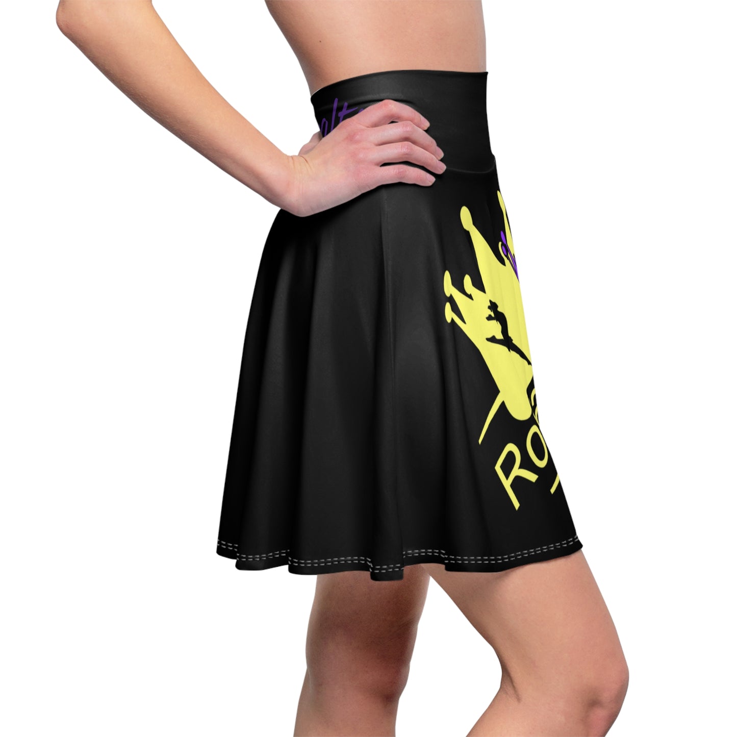 Royalty Themed Women's Skater Skirt - Fun, Stylish, Perfect for Celebrations