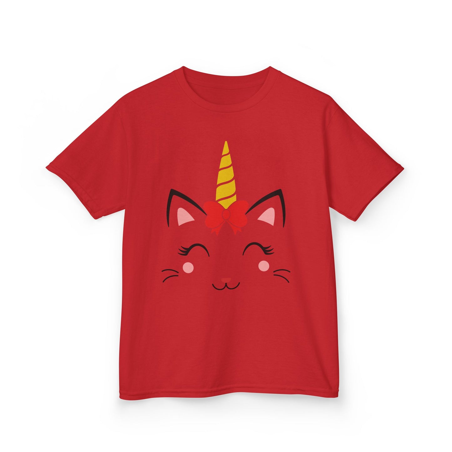Cute Unicorn Kids Heavy Cotton Tee - Perfect for Birthdays and Everyday Fun!
