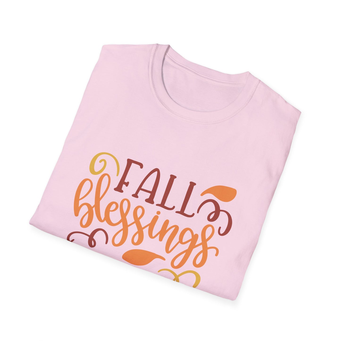 Fall Blessings T-Shirt, Cute Autumn Tee, Thanksgiving Gift, Cozy Casual Wear, Seasonal Graphic Shirt