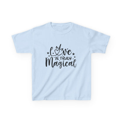 Kids Magical Love Tee - Cute & Comfy Heavy Cotton T-Shirt for Children
