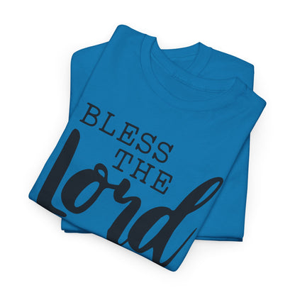 Bless the Lord Unisex Heavy Cotton Tee - Inspirational Christian Shirt