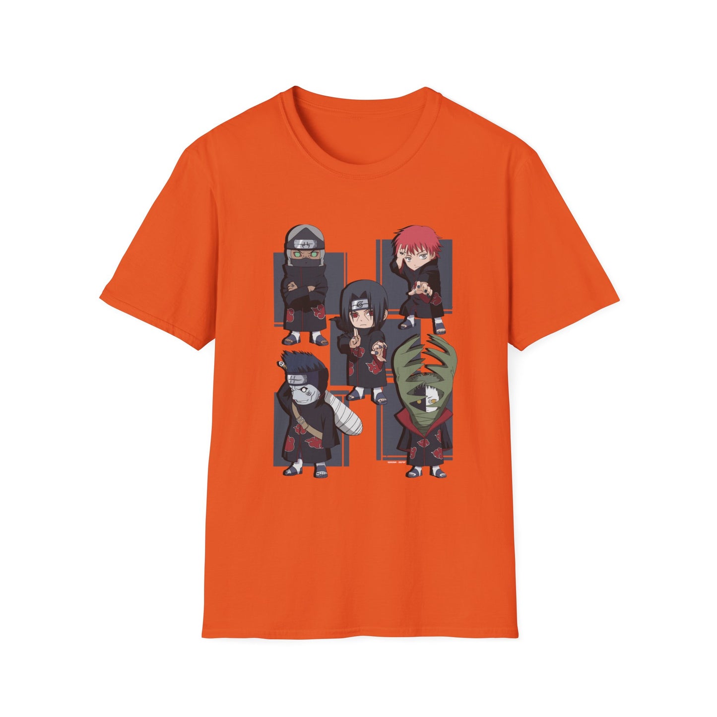Anime Character Unisex Softstyle T-Shirt - Cool Graphic Tee for Fans