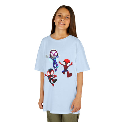 Kids Spider-Man Adventure Tee - Fun and Cozy Cotton T-Shirt for Young Superhero Fans