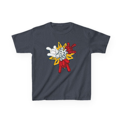 Kids Superhero Graphic Tee - Go Webs Go!