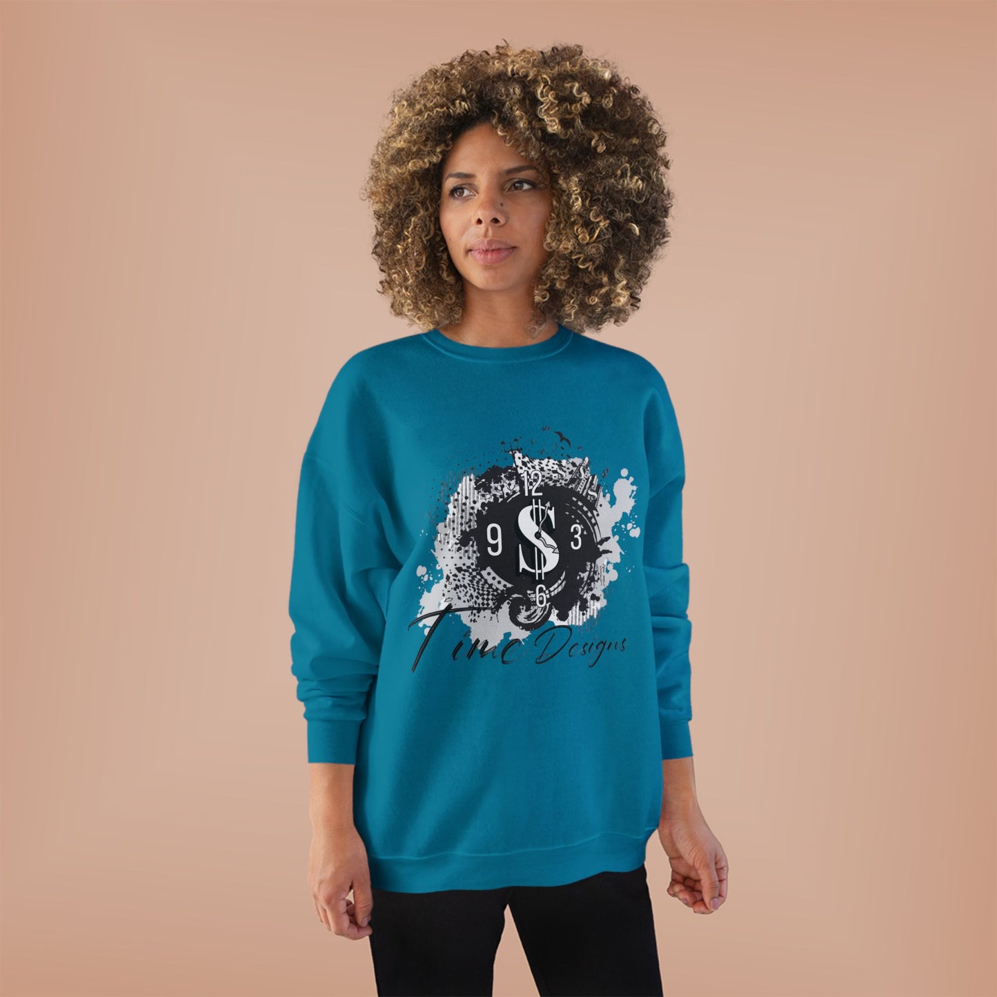 Unisex Eco-Friendly Graphic Crewneck Sweatshirt