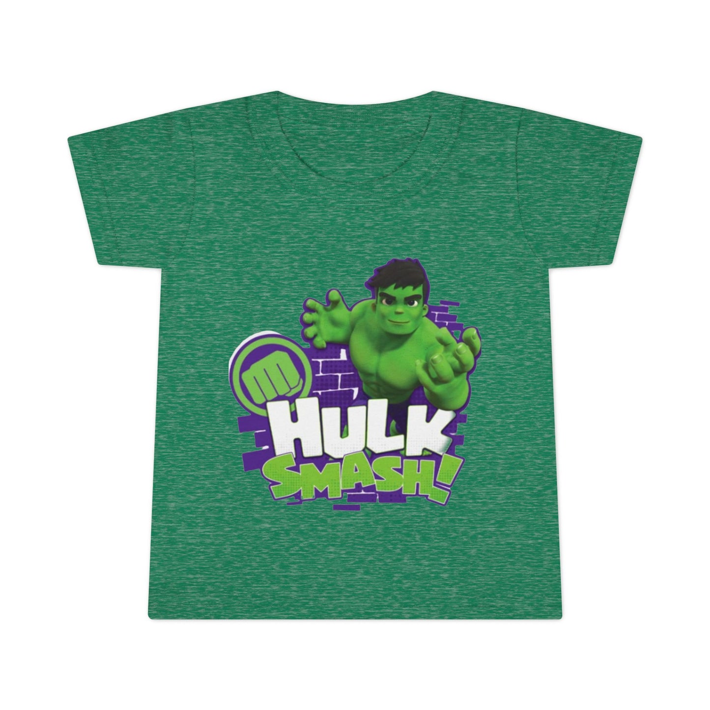 Hulk Smash Toddler T-Shirt - Fun & Playful Graphic Tee for Kids